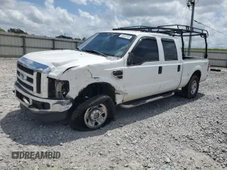 2008 Ford F-250 XL with VIN 1FTSW21R18ED06929, listed as a Copart auction lot 53820185 with 129,838 mi miles and Salvage title. Bid and sale history available at DreamBid. Image 1.