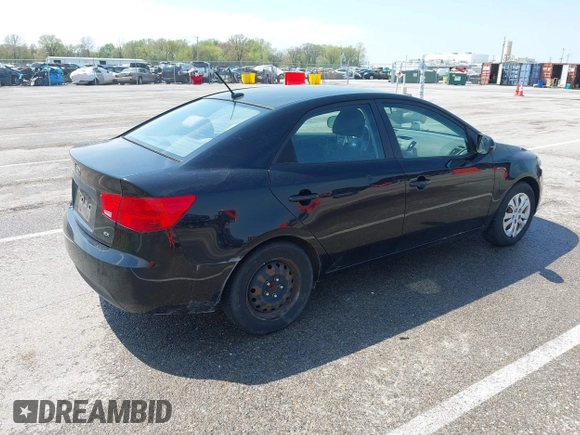 2012 Kia Forte EX with VIN KNAFU4A20C5556285, listed as a IAAI auction lot 42064717 with 134,545 mi miles. Bid and sale history available at carsss.com. Image 4.