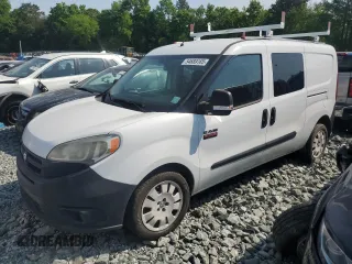 2017 Ram ProMaster City Cargo Tradesman with VIN ZFBERFAB0H6E87584, listed as a Copart auction lot 54689165 with 207,541 mi miles and Clean Title. Bid and sale history available at carsss.com. Image 1.