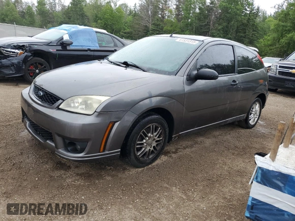 2007 Ford Focus S with VIN 1FAFP31N37W317625, listed as a Copart auction lot 61531315 with 230,530 mi miles and Clean title. Bid and sale history available at DreamBid. Image 1.