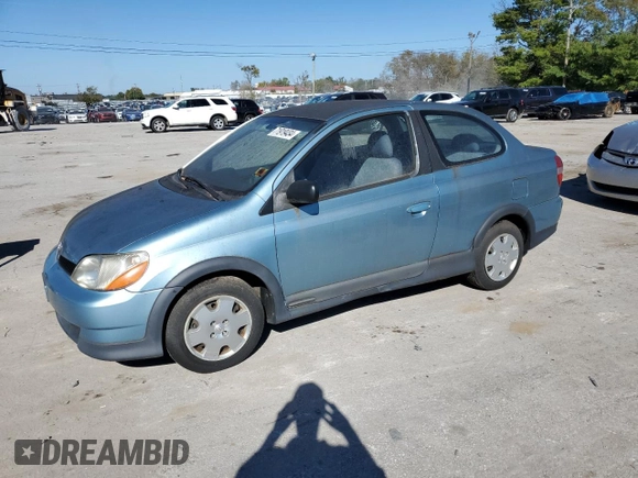 2000 Toyota ECHO with VIN JTDAT1230Y0098418, listed as a Copart auction lot 71919434 with 69,644 mi miles and Clean Title. Bid and sale history available at DreamBid. Image 1.