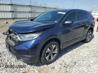 2017 Honda CR-V LX with VIN 5J6RW6H35HL006839, listed as a Copart auction lot 51330345 with 95,336 mi miles and Salvage Title. Bid and sale history available at carsss.com. Image 1.