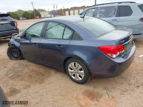 2014 Chevrolet Cruze LS with VIN 1G1PA5SHXE7190912, listed as a IAAI auction lot 41936724 with 100,924 mi miles. Bid and sale history available at carsss.com. Image 3.