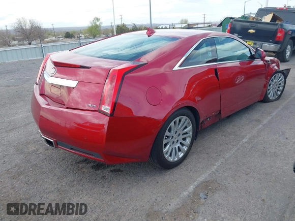 2011 Cadillac CTS with VIN 1G6DC1ED0B0130621, listed as a IAAI auction lot 41893773 with Not Provided miles and . Bid and sale history available at DreamBid. Image 4.
