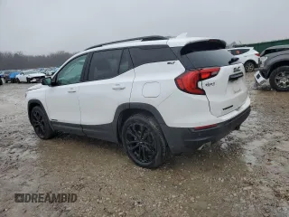 2020 GMC Terrain SLT with VIN 3GKALPEX8LL322214, listed as a Copart auction lot 44974715 with 75,585 mi miles and Salvage Title. Bid and sale history available at carsss.com. Image 2.