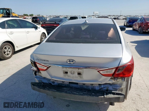 2012 Hyundai Sonata GLS with VIN 5NPEB4AC8CH378719, listed as a Copart auction lot 52988875 with 220,687 mi miles and Salvage Title. Bid and sale history available at carsss.com. Image 6.