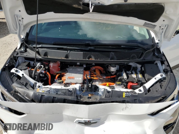 2023 Chevrolet Bolt EV 1LT with VIN 1G1FW6S07P4134718, listed as a Copart auction lot 59797105 with 25,215 mi miles and Non repairable. Bid and sale history available at DreamBid. Image 12.