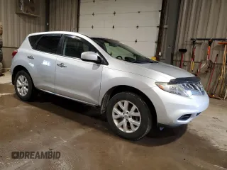 2013 Nissan Murano SV with VIN JN8AZ1MW2DW309037, listed as a Copart auction lot 52385505 with 119,555 mi miles and Salvage Title. Bid and sale history available at DreamBid. Image 4.