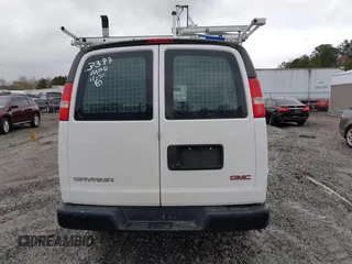 2018 GMC Savana Cargo with VIN 1GTW7AFP0J1313397, listed as a IAAI auction lot 41057578 with 147,304 mi miles and . Bid and sale history available at DreamBid. Image 16.