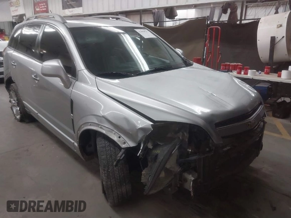 2015 Chevrolet Captiva Sport LTZ with VIN 3GNAL4EK3FS524586, listed as a IAAI auction lot 41859537 with 108,259 mi miles and . Bid and sale history available at DreamBid. Image 1.