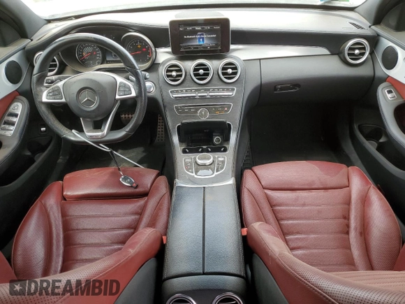 2018 Mercedes-Benz C 43 AMG z VIN 55SWF6EB6JU278330, wystawiony jako Copart lot #54713915 z przebiegiem 62 836 mil mil oraz Szkoda całkowita • Salvage title. Historia ofert i sprzedaży dostępna na DreamBid. Obrazek 8.