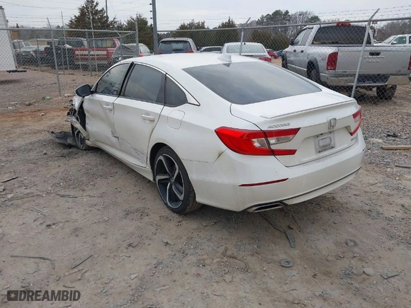 2018 Honda Accord Sedan Sport 1.5T with VIN 1HGCV1F32JA262766, listed as a IAAI auction lot 41684759 with 87,630 mi miles. Bid and sale history available at carsss.com. Image 3.