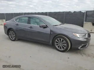 2019 Acura TLX with VIN 19UUB1F38KA008655, listed as a Copart auction lot 52680215 with 52,994 mi miles and Salvage Title. Bid and sale history available at carsss.com. Image 4.