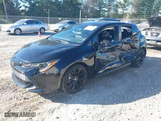 2022 Toyota Corolla Hatchback SE with VIN JTND4MBE7N3159914, listed as a IAAI auction lot 40933687 with 40,585 mi miles. Bid and sale history available at carsss.com. Image 17.