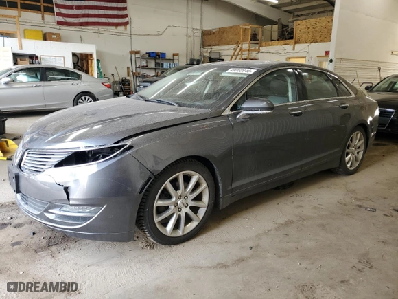 2016 Lincoln MKZ with VIN 3LN6L2J9XGR634190, listed as a Copart auction lot 49060945 with NaN miles and Salvage Title. Bid and sale history available at carsss.com. Image 1.