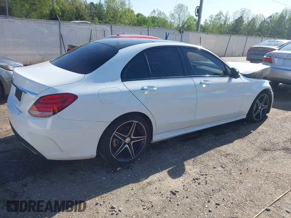 2016 Mercedes-Benz C 300 with VIN 55SWF4JB9GU112726, listed as a IAAI auction lot 41975091 with 110,343 mi miles and . Bid and sale history available at carsss.com. Image 4.