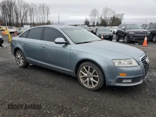 2010 Audi A6 3.0T Premium Plus with VIN WAUFGAFBXAN044366, listed as a Copart auction lot 49378425 with 183,433 mi miles and Salvage Title. Bid and sale history available at carsss.com. Image 4.
