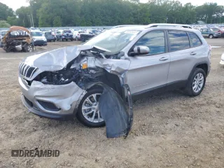 2021 Jeep Cherokee Latitude с VIN 1C4PJLCBXMD112166, выставлен на аукционе Copart как лот 55343445 с пробегом 86 440 миль миль и Списание • Salvage title. История ставок и продаж доступна на DreamBid. Изображение 1.