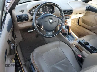2000 BMW Z3 2.5L with VIN WBACH9341YLM91727, listed as a Copart auction lot 74257874 with 76,062 mi miles and Salvage Title. Bid and sale history available at carsss.com. Image 8.
