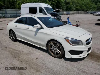 2014 Mercedes-Benz CLA 250 with VIN WDDSJ4GBXEN104886, listed as a Copart auction lot 60210115 with 219,043 mi miles and Salvage title. Bid and sale history available at DreamBid. Image 4.