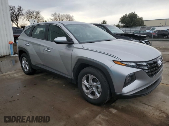 2024 Hyundai Tucson SE with VIN 5NMJA3DE0RH402042, listed as a Copart auction lot 43567915 with 7,713 mi miles and Salvage Title. Bid and sale history available at DreamBid. Image 4.