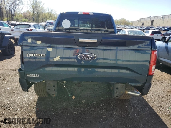 2015 Ford F-150 XLT with VIN 1FTFX1EG3FFD10490, listed as a Copart auction lot 53274495 with 158,774 mi miles and Salvage Title. Bid and sale history available at carsss.com. Image 6.
