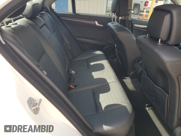 2012 Mercedes-Benz C 300 Sport with VIN WDDGF8BB0CR237300, listed as a Copart auction lot 61340735 with 109,157 mi miles and Salvage title. Bid and sale history available at DreamBid. Image 10.