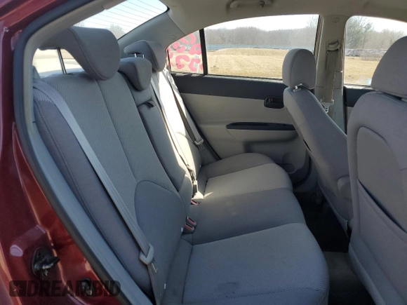 2006 Hyundai Accent GLS with VIN KMHCN46C66U038319, listed as a Copart auction lot 46668495 with 194,499 mi miles and Salvage Title. Bid and sale history available at carsss.com. Image 10.