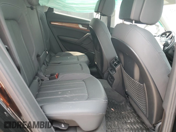 2021 Audi Q5 Premium with VIN WA1AAAFY6M2034114, listed as a Copart auction lot 59096955 with 45,267 mi miles and Clean title. Bid and sale history available at DreamBid. Image 11.