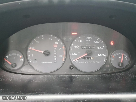 1995 Acura Integra LS with VIN JH4DC4457SS015770, listed as a Copart auction lot 48052365 with 227,557 mi miles and Salvage Title. Bid and sale history available at carsss.com. Image 9.