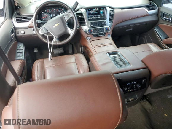 2015 Chevrolet Suburban LTZ with VIN 1GNSCKKCXFR613516, listed as a Copart auction lot 65519984 with 191,711 mi miles and Non Repairable. Bid and sale history available at DreamBid. Image 8.