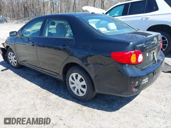 2009 Toyota Corolla with VIN 2T1BU40E19C080007, listed as a IAAI auction lot 42091542 with 124,238 mi miles and . Bid and sale history available at DreamBid. Image 3.