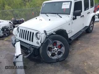 2017 Jeep Wrangler Unlimited Sahara with VIN 1C4BJWEG3HL752719, listed as a IAAI auction lot 41892600 with 127,486 mi miles. Bid and sale history available at carsss.com. Image 6.