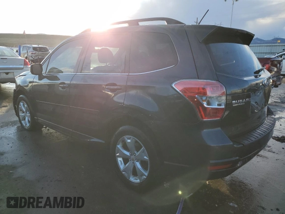 2014 Subaru Forester 2.5i Touring with VIN JF2SJAMC8EH416792, listed as a Copart auction lot 46104675 with 156,808 mi miles and Salvage Title. Bid and sale history available at carsss.com. Image 2.