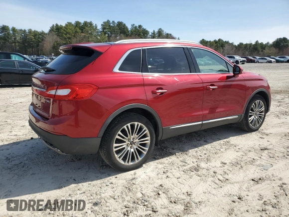 2018 Lincoln MKX Reserve z VIN 2LMPJ8LR3JBL18277, wystawiony jako Copart lot #51108095 z przebiegiem 83 185 mil mil oraz Szkody całkowita. Historia ofert i sprzedaży dostępna na DreamBid. Obrazek 3.