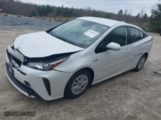 2019 Toyota Prius L Eco with VIN JTDKARFUXK3098878, listed as a IAAI auction lot 41840307 with 43,085 mi miles. Bid and sale history available at carsss.com. Image 17.