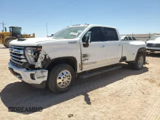 2024 Chevrolet Silverado 3500HD High Country with VIN 1GC4YVEY8RF253972, listed as a Copart auction lot 53496655 with 37,936 mi miles and Salvage title. Bid and sale history available at DreamBid. Image 1.