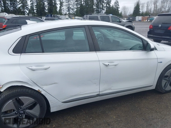 2020 Hyundai Ioniq Limited with VIN KMHC05LC5LU240296, listed as a IAAI auction lot 41828416 with 71,276 mi miles and . Bid and sale history available at DreamBid. Image 13.