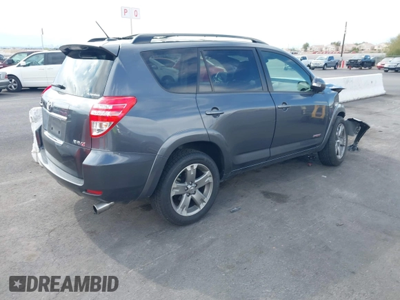 2012 Toyota RAV4 Sport with VIN JTMWF4DV8C5046592, listed as a IAAI auction lot 42207047 with 107,210 mi miles and . Bid and sale history available at DreamBid. Image 4.