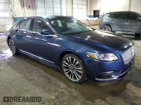 2017 Lincoln Continental Reserve with VIN 1LN6L9NP8H5630788, listed as a Copart auction lot 42418215 with 98,623 mi miles and Clean title. Bid and sale history available at DreamBid. Image 4.
