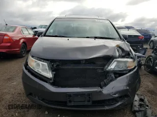 2011 Honda Odyssey EX-L with VIN 5FNRL5H65BB029311, listed as a Copart auction lot 81916724 with 184,034 mi miles and Salvage Title. Bid and sale history available at DreamBid. Image 5.