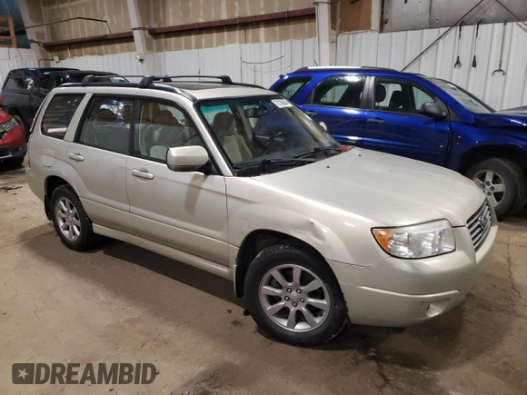 2007 Subaru Forester X w/Premium Pkg with VIN JF1SG65637H740860, listed as a Copart auction lot 72196854 with 127,497 mi miles and Salvage Title. Bid and sale history available at carsss.com. Image 4.