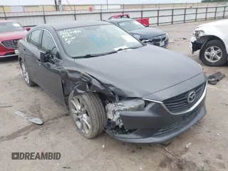 2015 Mazda 6 i Touring with VIN JM1GJ1V58F1206336, listed as a IAAI auction lot 41371760 with 125,958 mi miles. Bid and sale history available at carsss.com. Image 1.