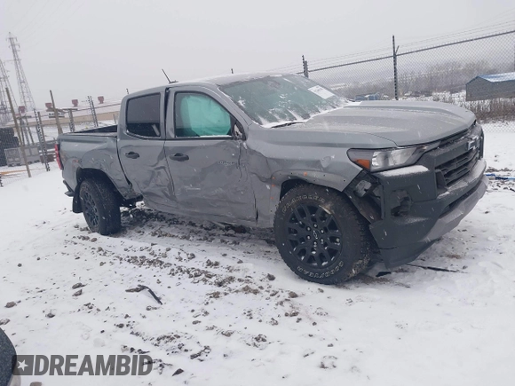 2023 Chevrolet Colorado 4WD Trail Boss with VIN 1GCPTEEK5P1251260, listed as a IAAI auction lot 41246330 with 21,404 mi miles. Bid and sale history available at carsss.com. Image 14.