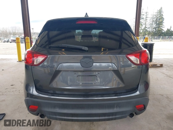 2015 Mazda CX-5 Grand Touring with VIN JM3KE2DY0F0508796, listed as a IAAI auction lot 41798482 with 110,260 mi miles. Bid and sale history available at carsss.com. Image 16.