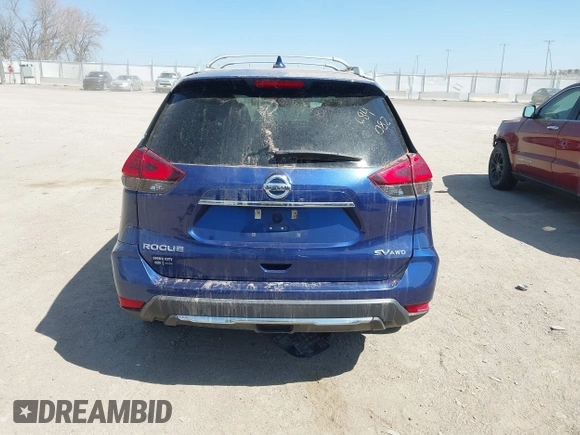 2017 Nissan Rogue S with VIN 5N1AT2MM8HC860870, listed as a IAAI auction lot 41908820 with 1 mi miles. Bid and sale history available at carsss.com. Image 16.