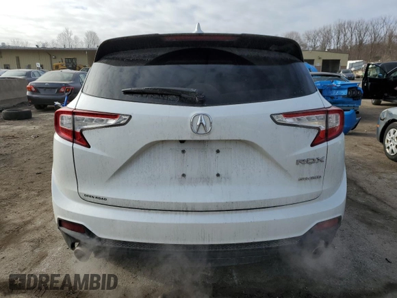2021 Acura RDX with VIN 5J8TC2H33ML006749, listed as a Copart auction lot 48405345 with 72,698 mi miles and Salvage title. Bid and sale history available at DreamBid. Image 6.