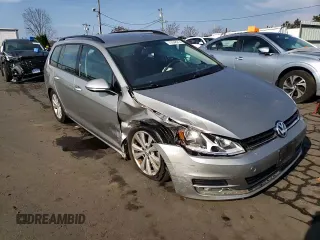 2017 Volkswagen Golf SportWagen S with VIN 3VW017AU0HM541062, listed as a Copart auction lot 77948014 with 48,929 mi miles and Salvage Title. Bid and sale history available at carsss.com. Image 11.