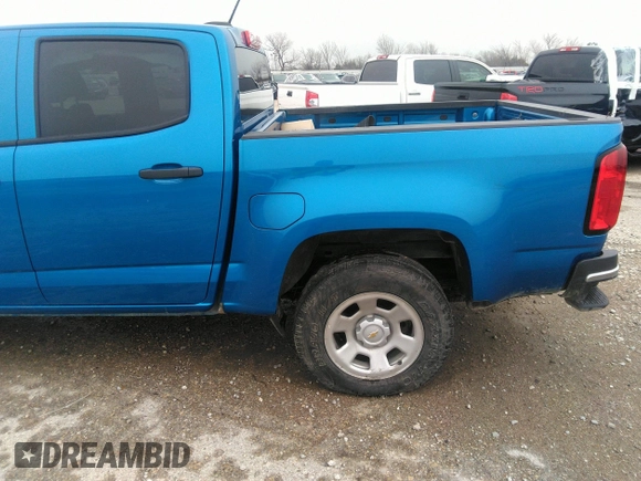 2022 Chevrolet Colorado 2WD Work Truck с VIN 1GCGSBEA9N1331943, выставлен на аукционе IAAI как лот 41378162 с пробегом 70 227 миль миль и . История ставок и продаж доступна на DreamBid. Изображение 18.