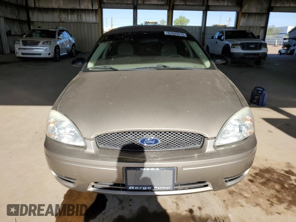 2007 Ford Taurus SE с VIN 1FAFP53UX7A119332, выставлен на аукционе Copart как лот 57625215 с пробегом 54 443 миль миль и Списание • Salvage title. История ставок и продаж доступна на DreamBid. Изображение 5.
